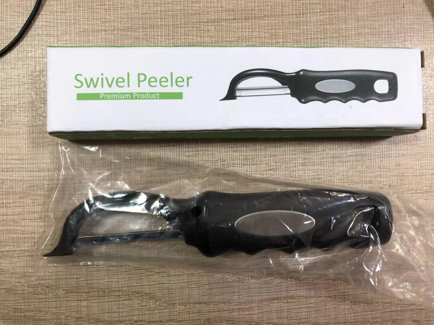 Premium Stainless Steel Swivel Peeler