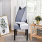 Printed Removable Washable Dining Chair Seat Slipcovers