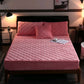 Plush Thicken Quilted Fitted Bedsheet