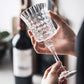 Retro Crystal Goblet Champagne Barware Glass